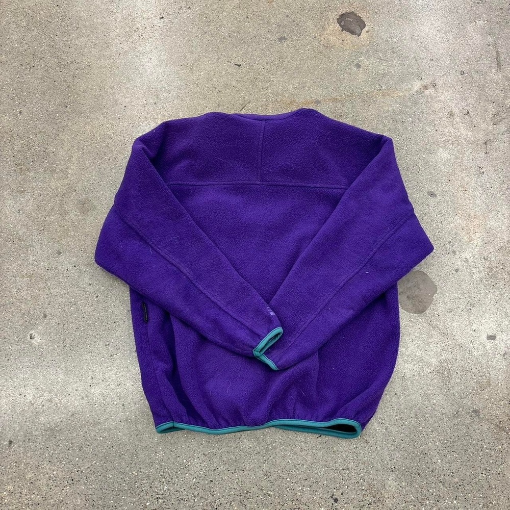 Vintage 90s Eastern Mountain Sports Purple Zip Up Jacket size large - Picture 6 of 6